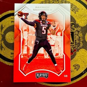 Patrick Mahomes Playoff Card